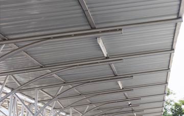 installing Herbrandston metal roofing